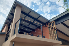 Cable Balustrades, Game Viewing, Marloth Park, Saligna wood railings